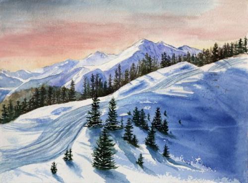 Mount Hayden from Aspen Highlands